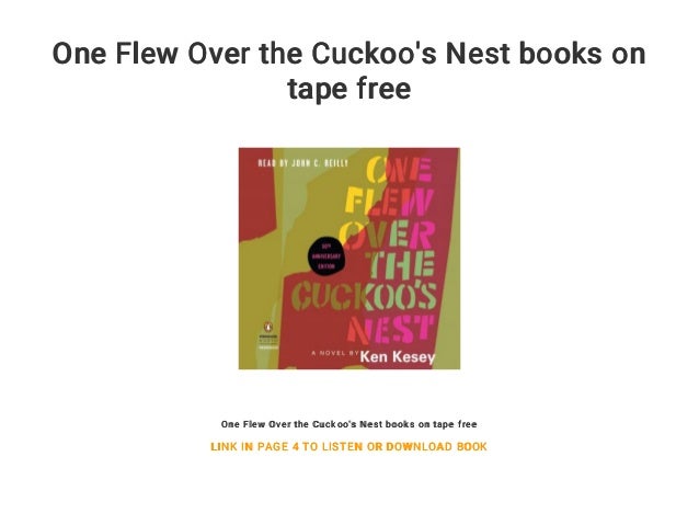 Flying Over The Cuckoos Nest Book
